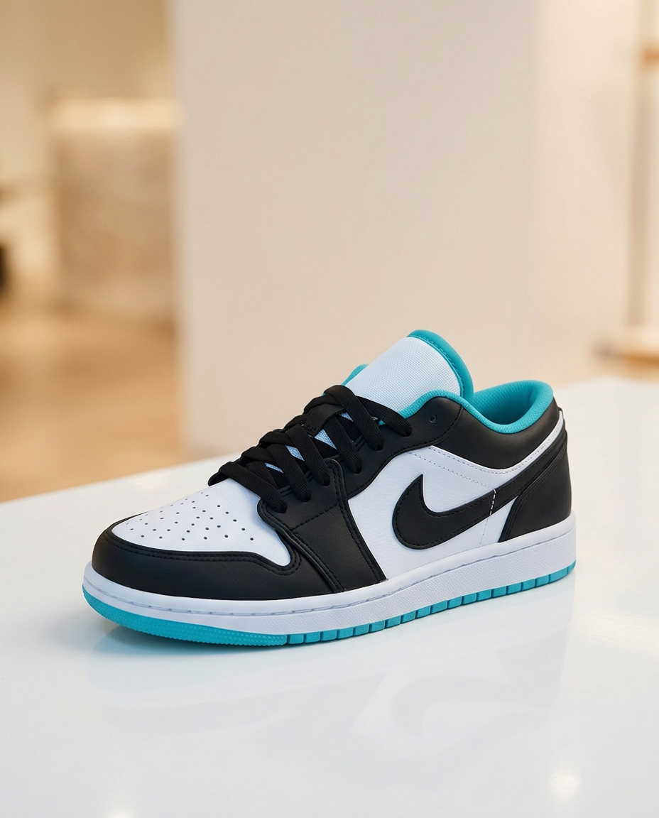 Nike - crno-bijela koju tirkiz čini drugačijom