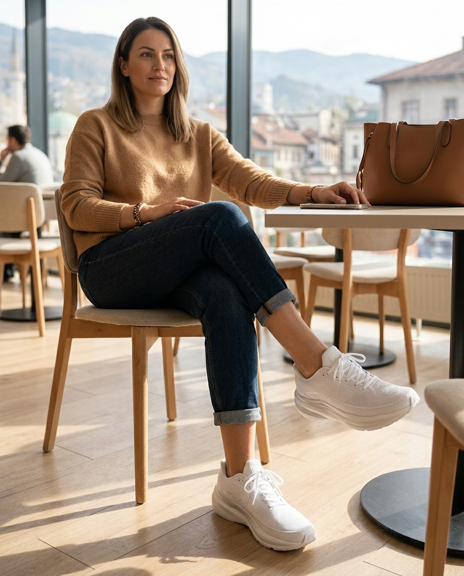 New Balance - čisto bijele, idu uz sve