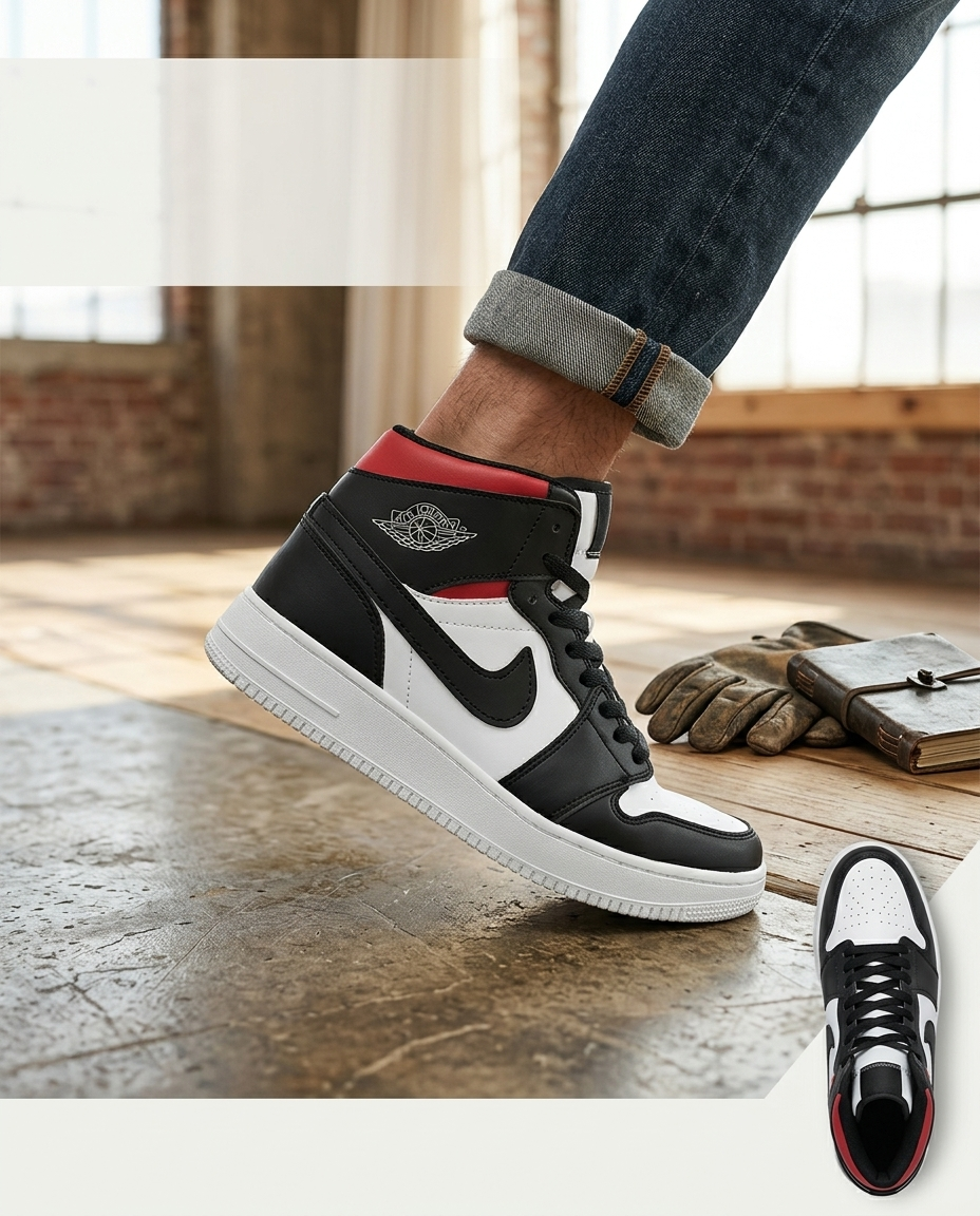 Nike - čista crno-bijela koja ide uz baš sve