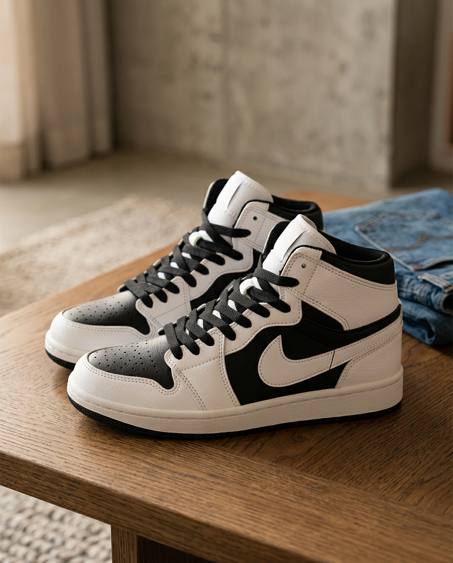 Nike - čista crno-bijela koja ide uz baš sve